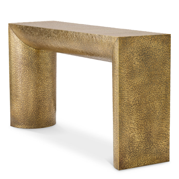 Eichholtz Consoletafel Drayton Hammered Vintage Brass
