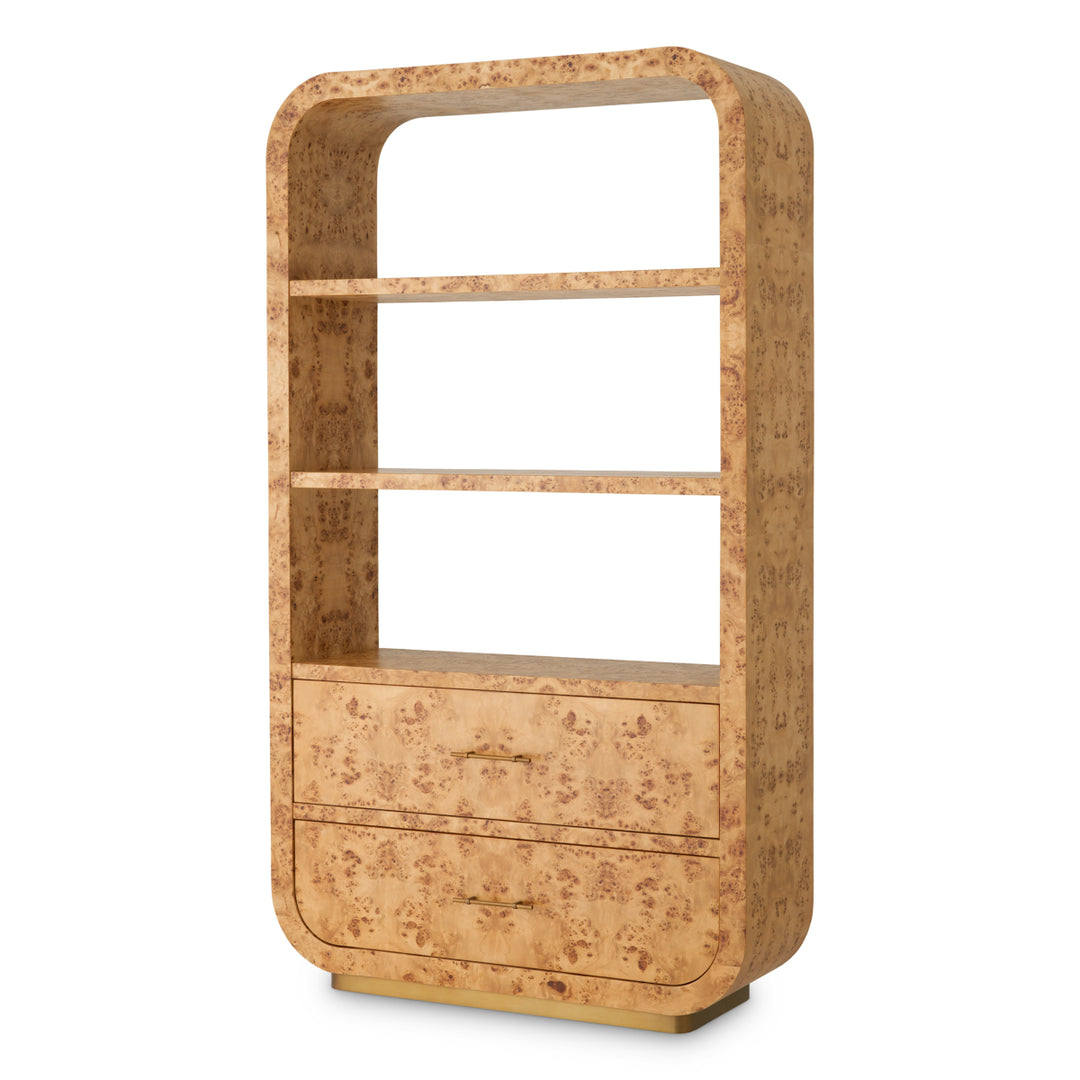 Eichholtz Wandkast Quinton Light Brown Mappa Burl