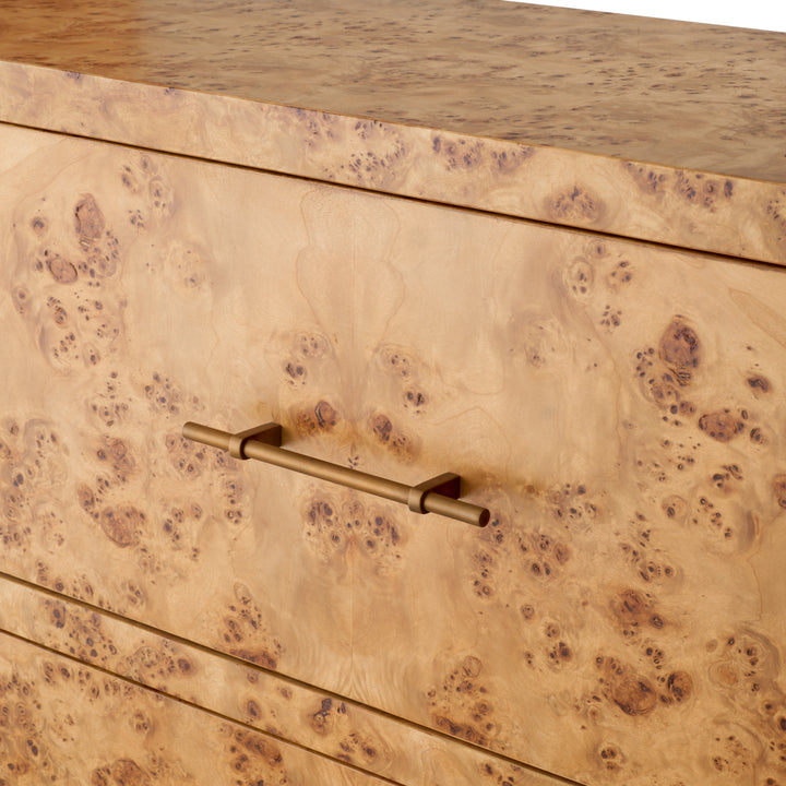 Eichholtz Wandkast Quinton Light Brown Mappa Burl