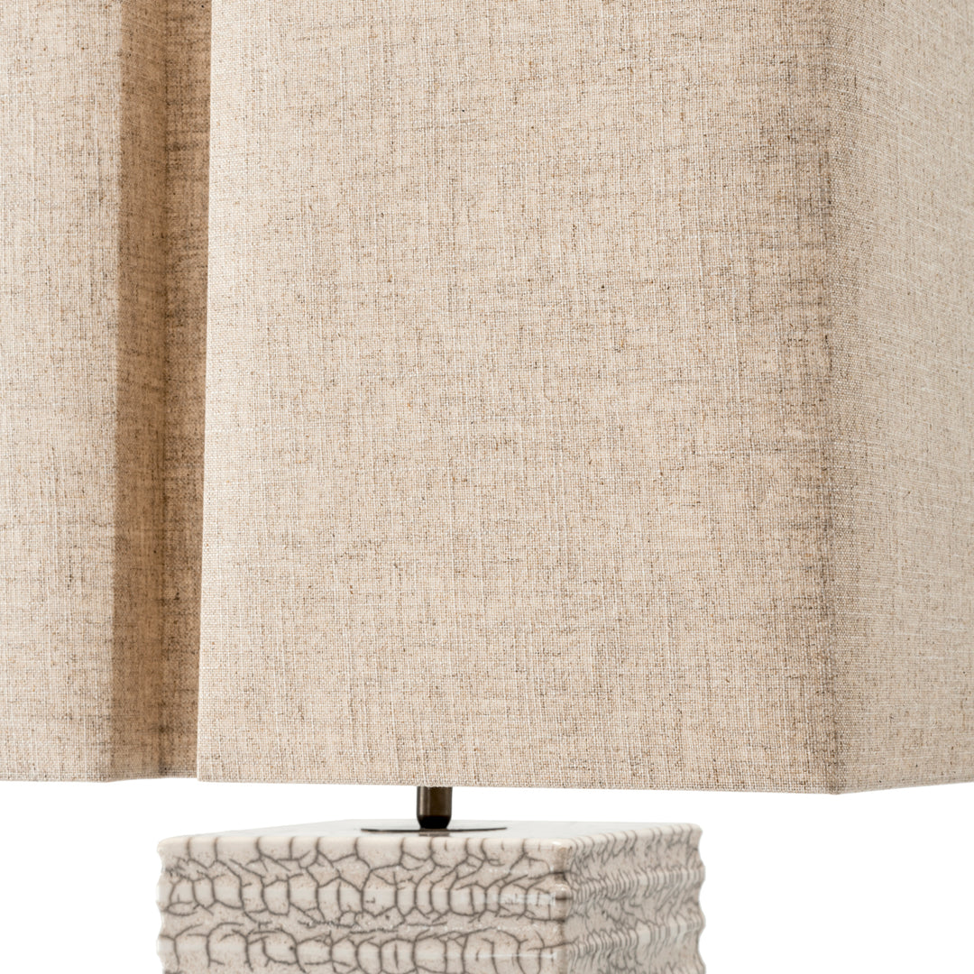 Eichholtz Vloerlamp Division Raku Crackled White