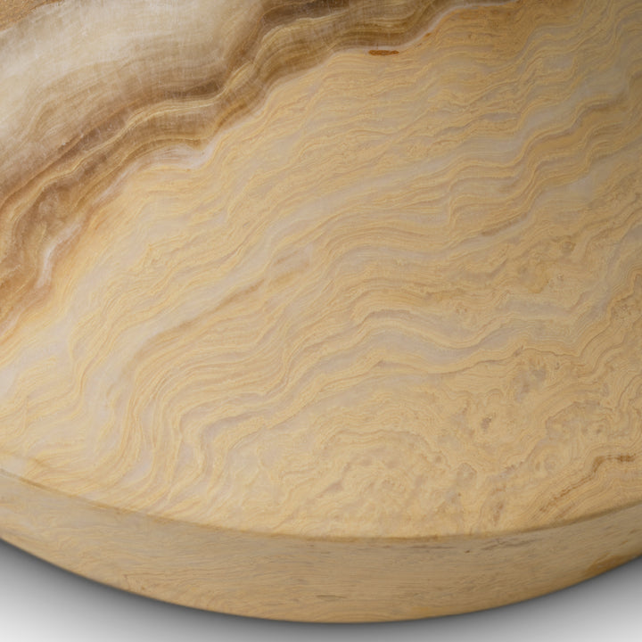 Eichholtz Bijzettafel Puglia Set van 2 Onyx Brushed Brass