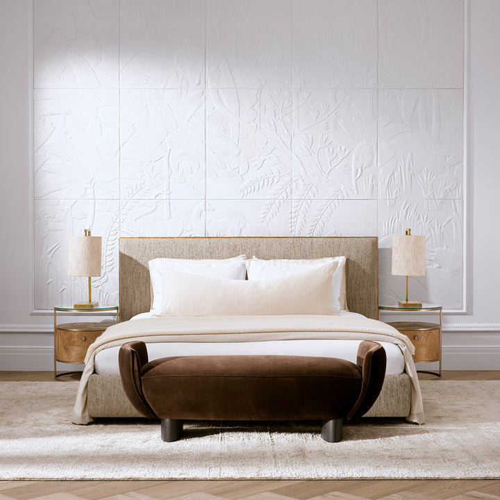 Eichholtz Bench Stirling Bruin