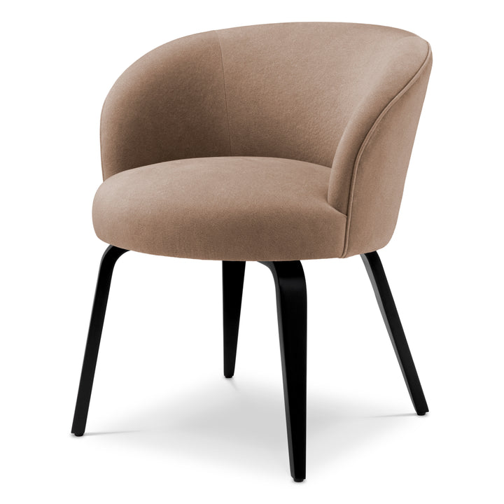 Eichholtz Eetkamerstoel Vichy Tondro beige – afbeelding 1