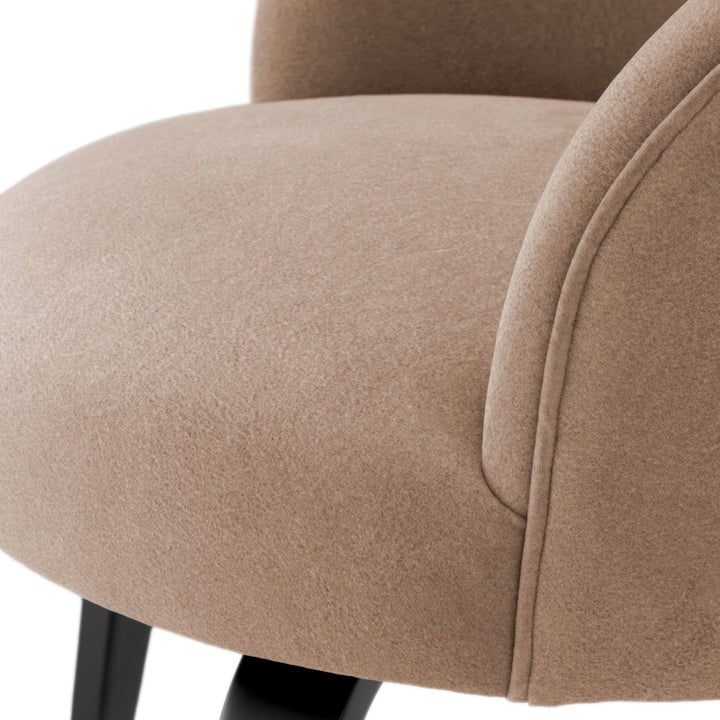 Eichholtz Eetkamerstoel Vichy Tondro beige – afbeelding 6
