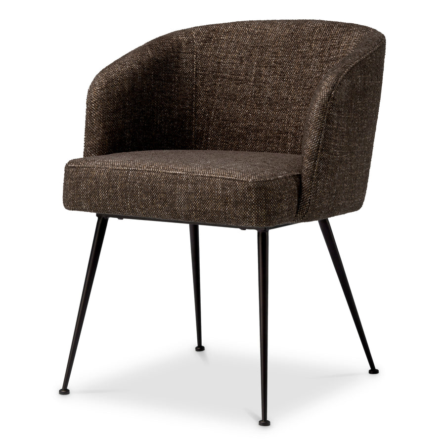 Eichholtz Eetkamerstoel Aiden Renato Brown – afbeelding 1