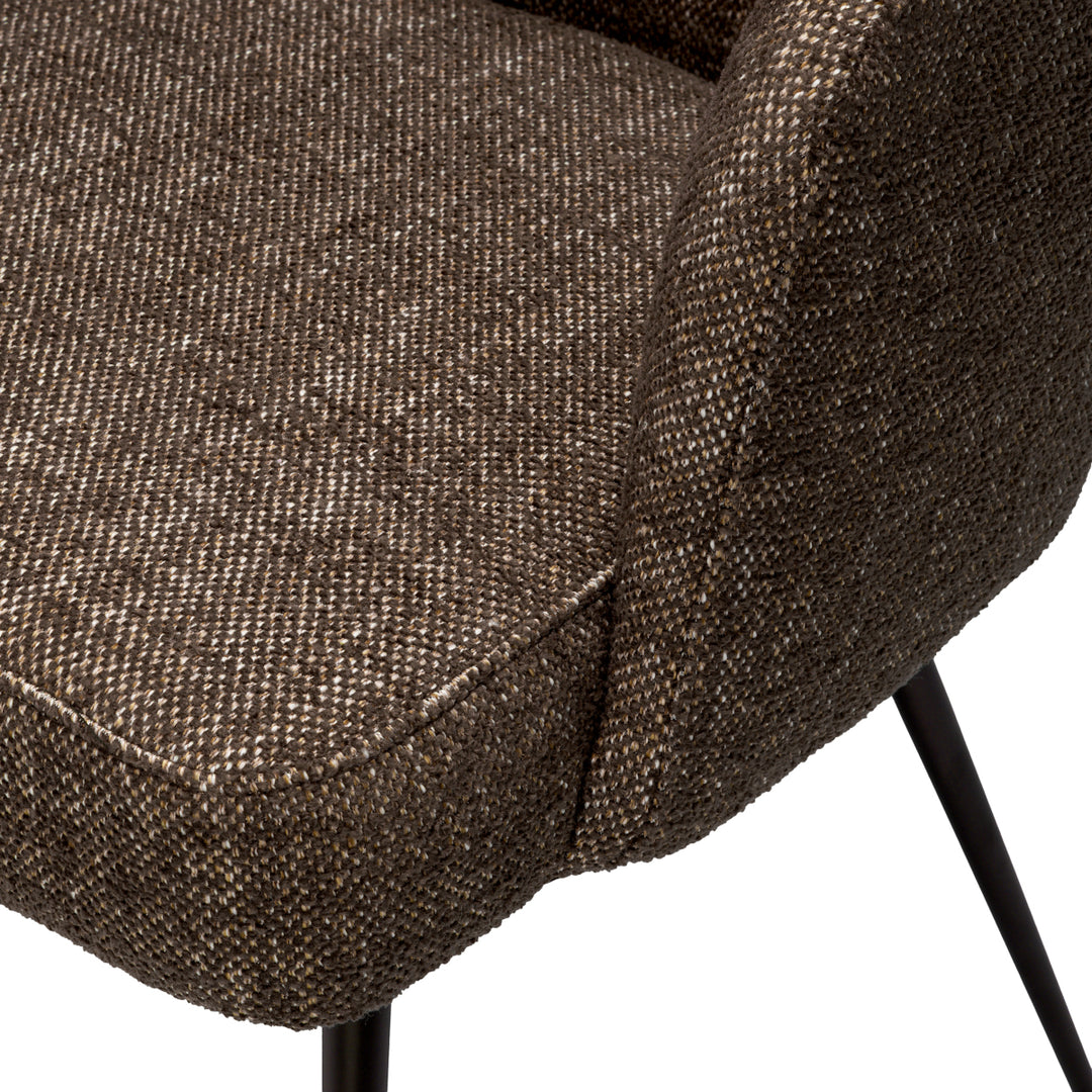 Eichholtz Eetkamerstoel Aiden Renato Brown – afbeelding 7