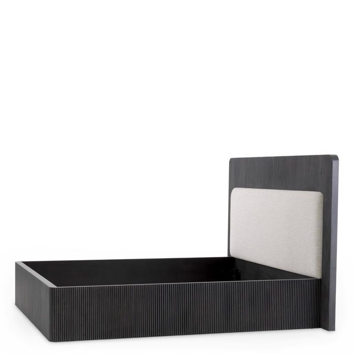 Eichholtz Bedframe Dimitrios Charcoal Grey Durini Natural