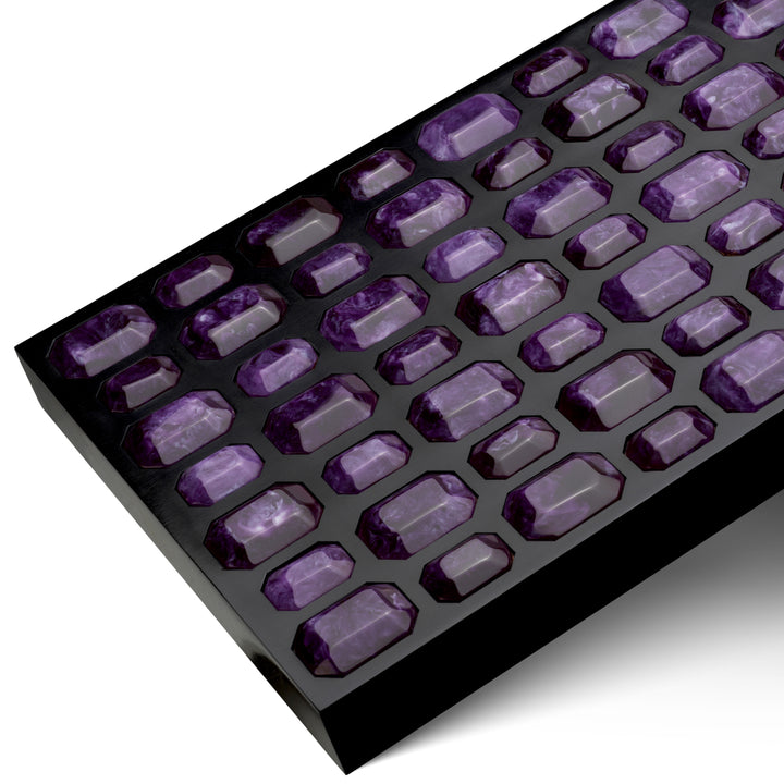 Eichholtz Opbergdoos Lucida L Amethyst – afbeelding 3