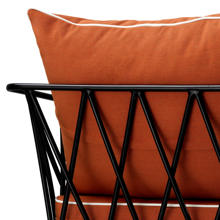 Eichholtz Outdoor Fauteuil Clifton Blaise Orange