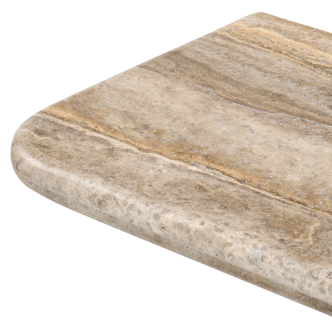 Eichholtz Consoletafel Norrington Silver Travertine