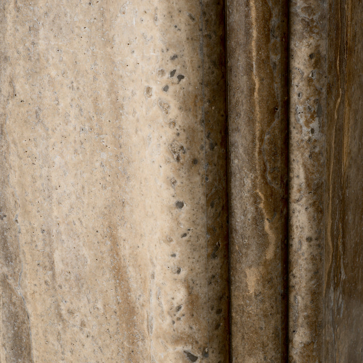Eichholtz Consoletafel Norrington Silver Travertine