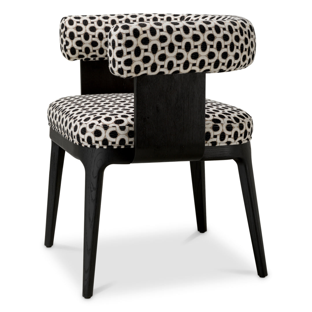 Eichholtz Eetkamerstoel Dubois Sunbeam Black