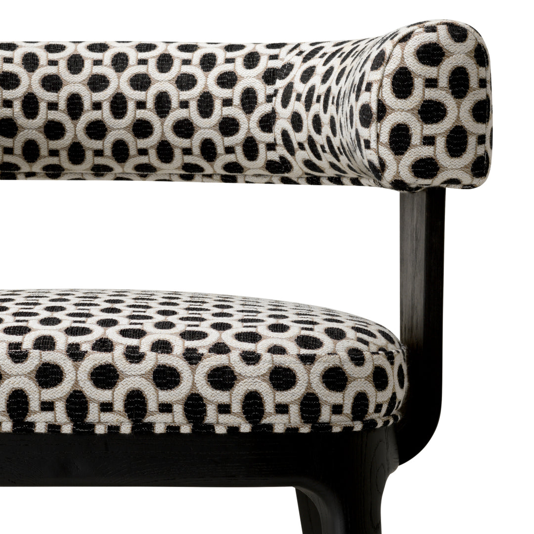 Eichholtz Eetkamerstoel Dubois Sunbeam Black
