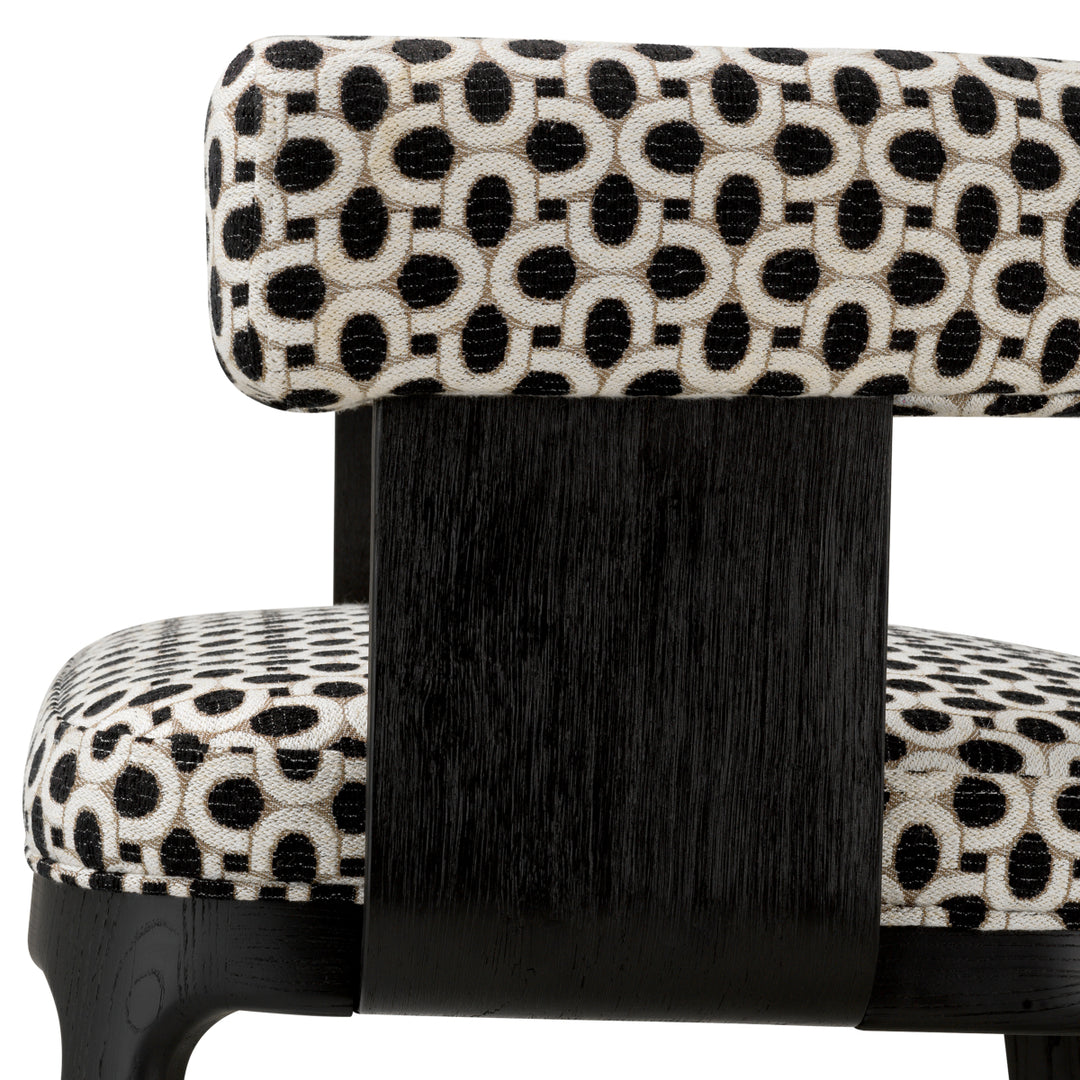 Eichholtz Eetkamerstoel Dubois Sunbeam Black