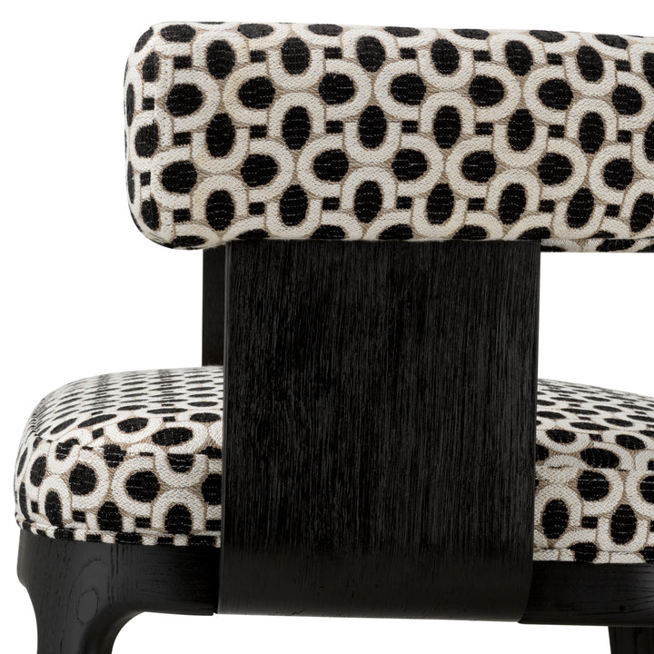 Eichholtz Eetkamerstoel Dubois Sunbeam Black