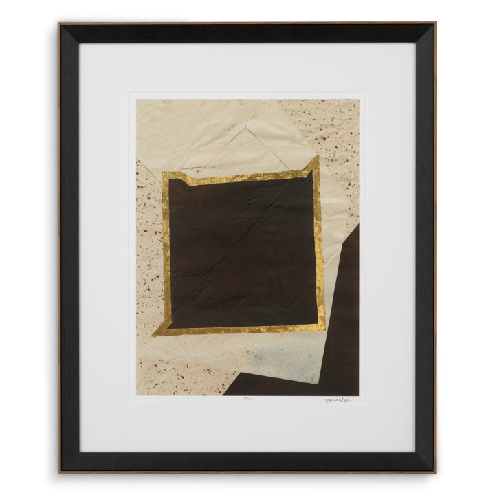 Eichholtz Print Creased Umber by Vanna Lam Set van 2