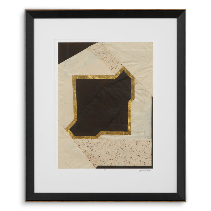 Eichholtz Print Creased Umber by Vanna Lam Set van 2