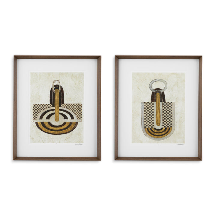 Eichholtz Print Objet d'Art by Vanna Lam Set van 2