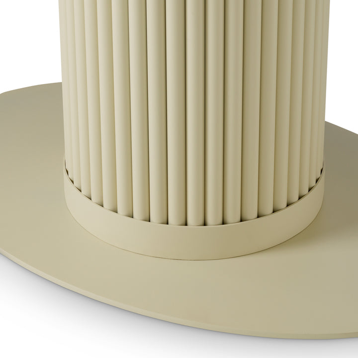 Eichholtz Outdoor Eettafel Volterra Cream Ceramic Sand
