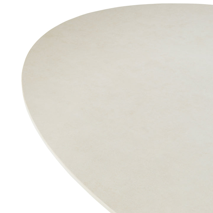 Eichholtz Outdoor Eettafel Volterra Cream Ceramic Sand