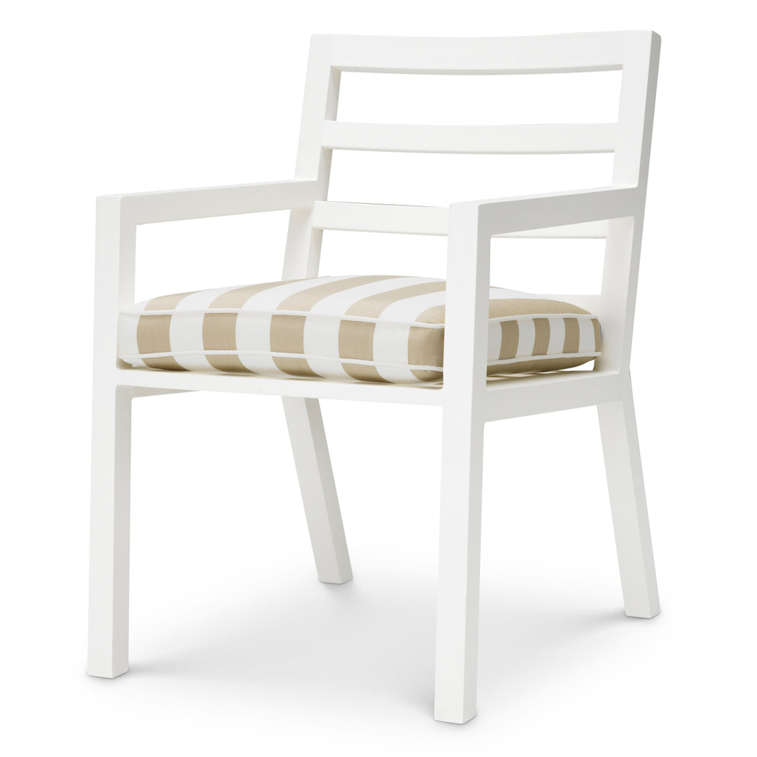 Eichholtz Outdoor Eetkamerstoel Delta Florent Beige White