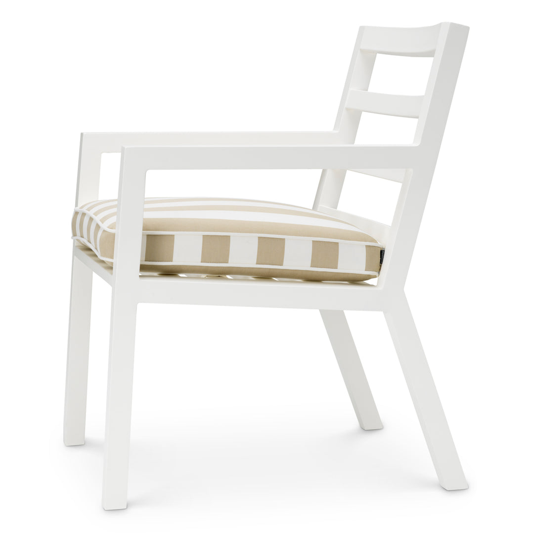 Eichholtz Outdoor Eetkamerstoel Delta Florent Beige White