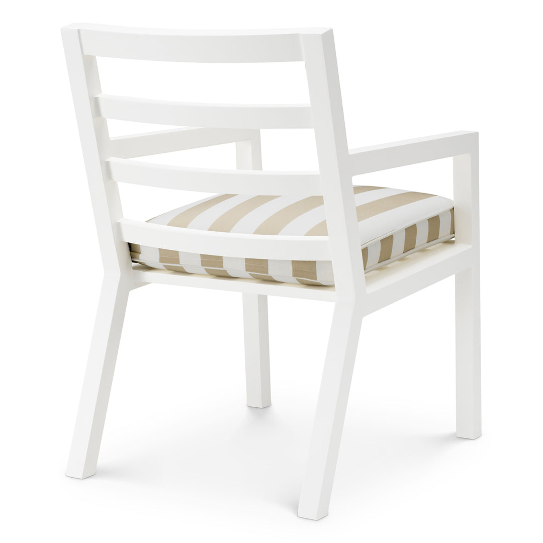 Eichholtz Outdoor Eetkamerstoel Delta Florent Beige White