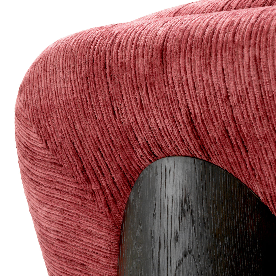 Eichholtz Draai fauteuil Galiano Terren Bordeaux