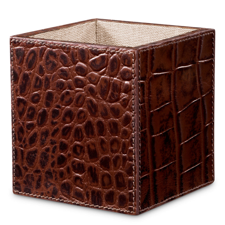 Eichholtz Bureauset Scaleo Sv3 Brown Leather – afbeelding 3