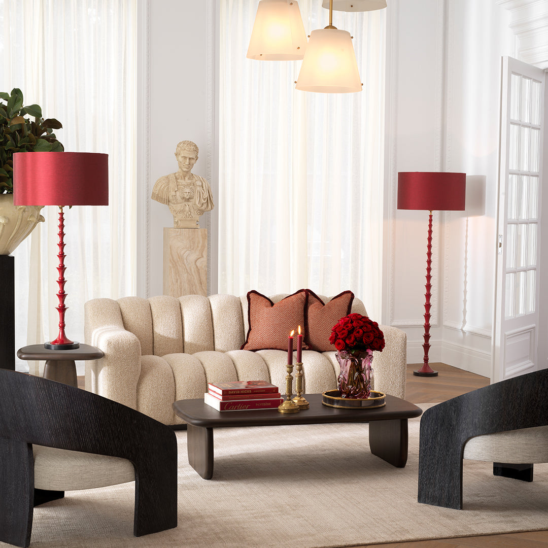Eichholtz Vloerlamp Arabella Bordeaux
