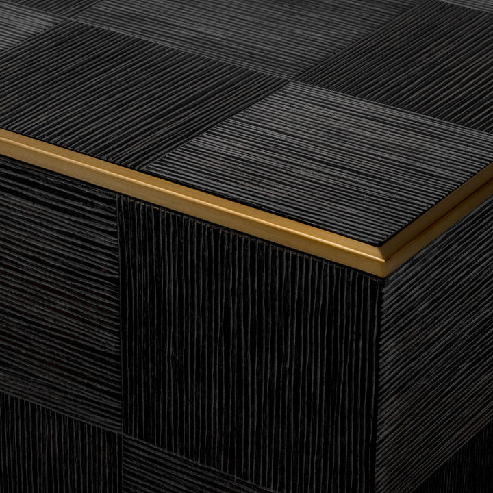 Eichholtz Salontafel Ashbury Charcoal Grey Eikenfineer