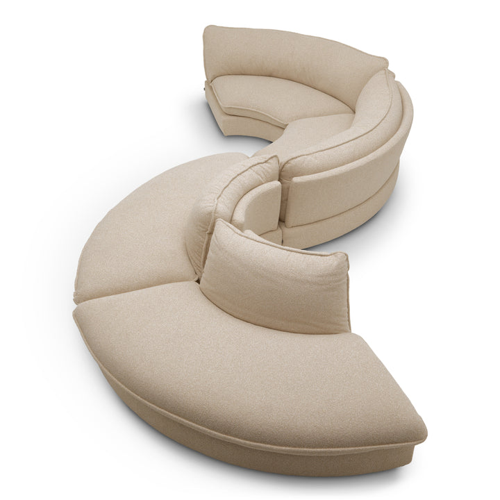 Eichholtz Modulaire Bank Cresson Binnenhoek Daley Sand
