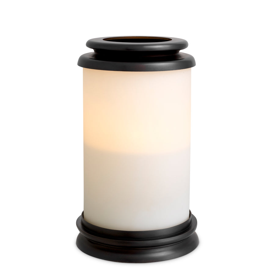 Eichholtz Windlicht Carrington S Brons – afbeelding 1