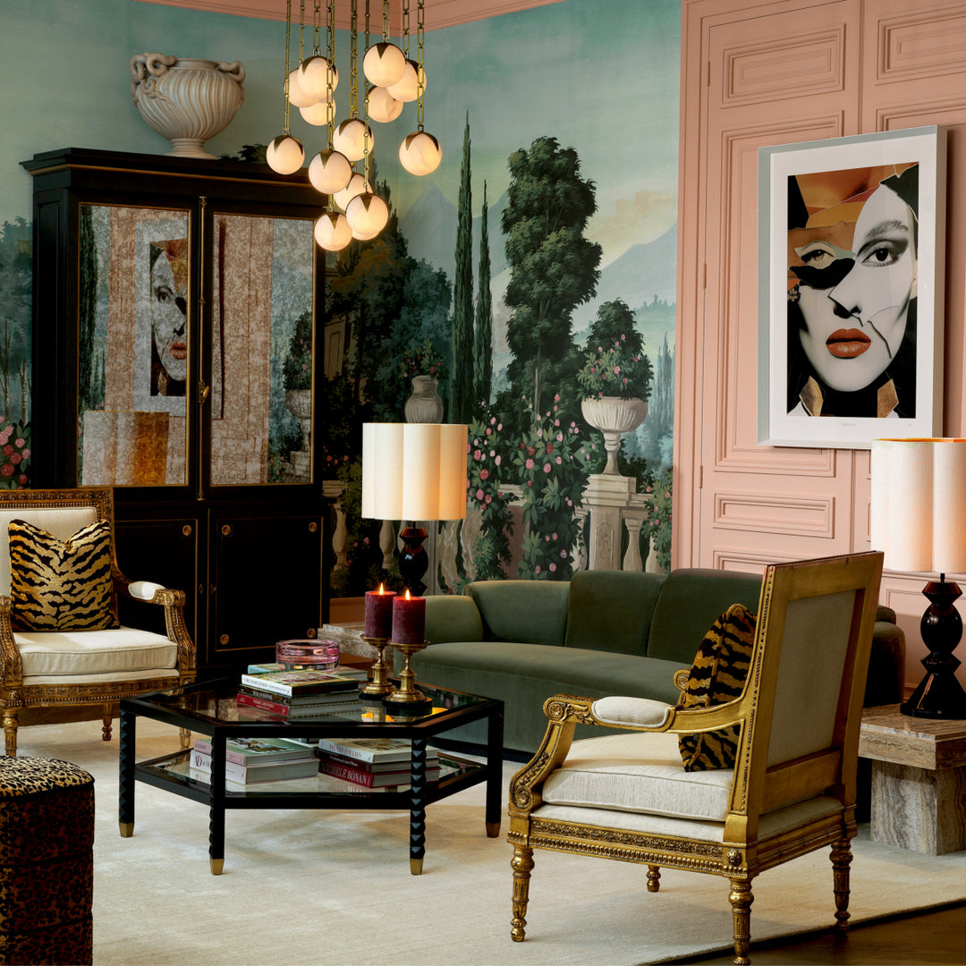 Eichholtz Bank Marbella Torrin Green Velvet