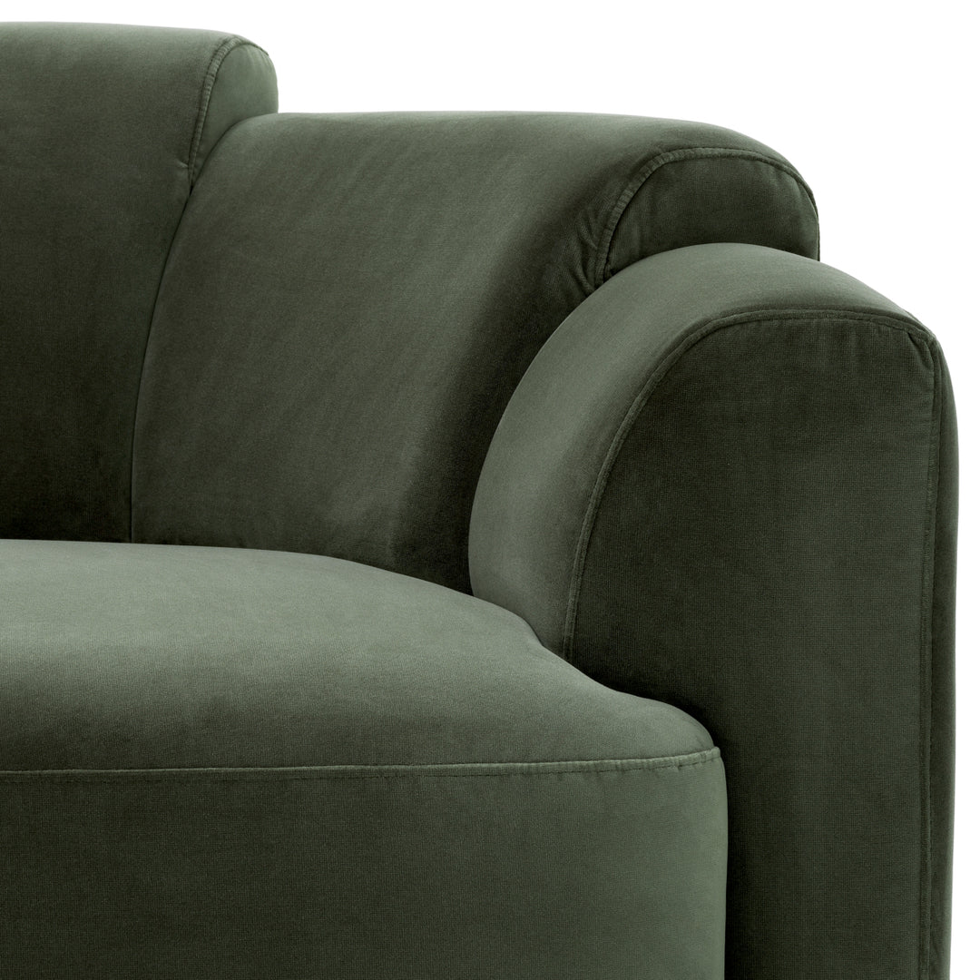 Eichholtz Bank Marbella Torrin Green Velvet