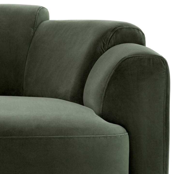 Eichholtz Bank Marbella Torrin Green Velvet