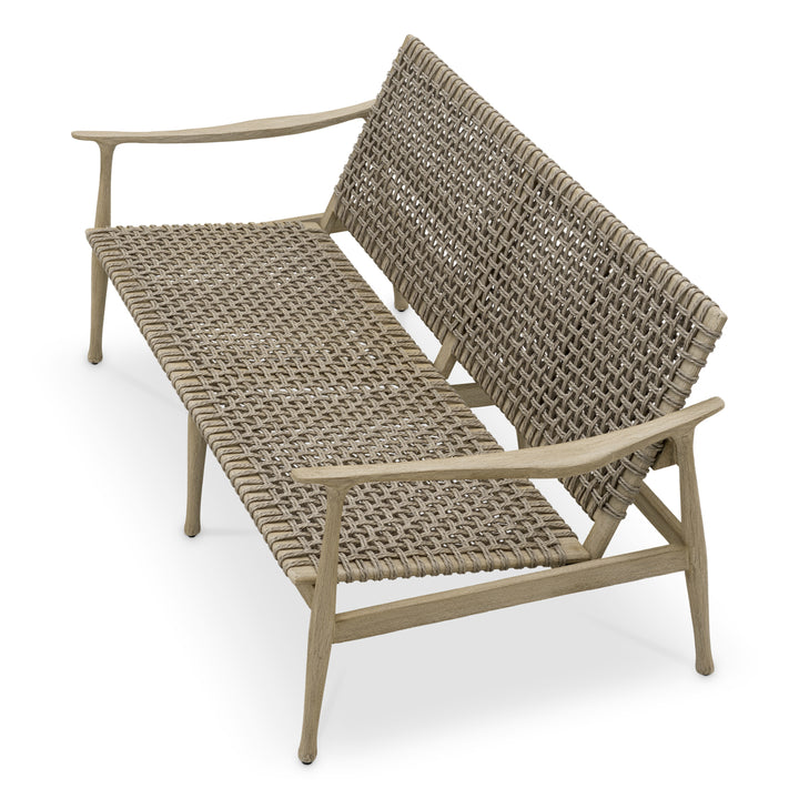 Eichholtz Outdoor Bank Manzo Aged Teak