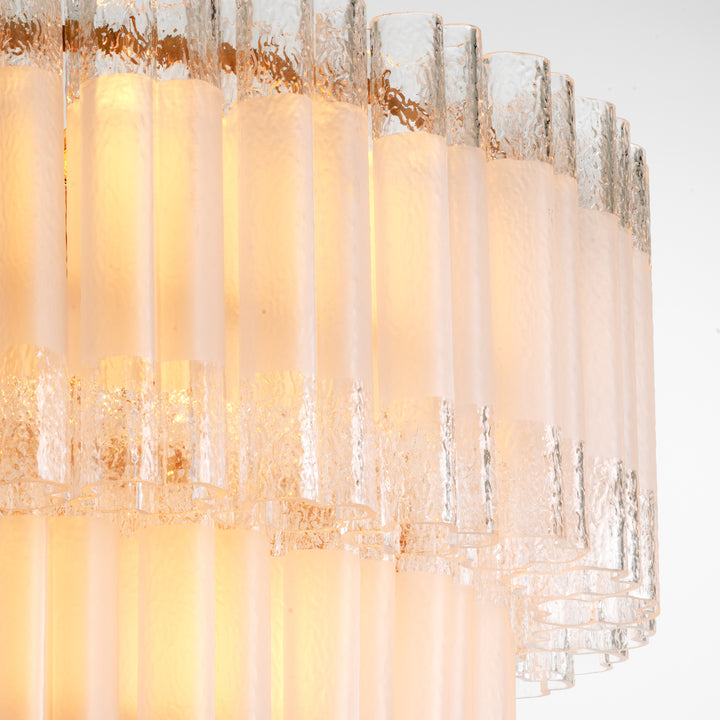 Eichholtz Chandelier Denton L Recycled Glass