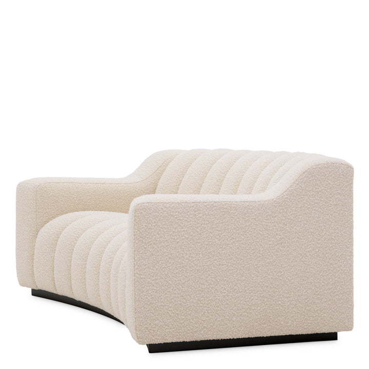 Eichholtz Bank Kelly XS Bouclé Cream Black Base