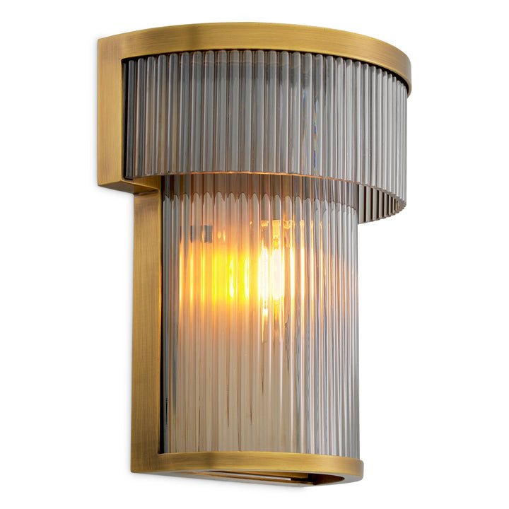 Eichholtz Wandlamp Andromeda Antiek Messing – afbeelding 1