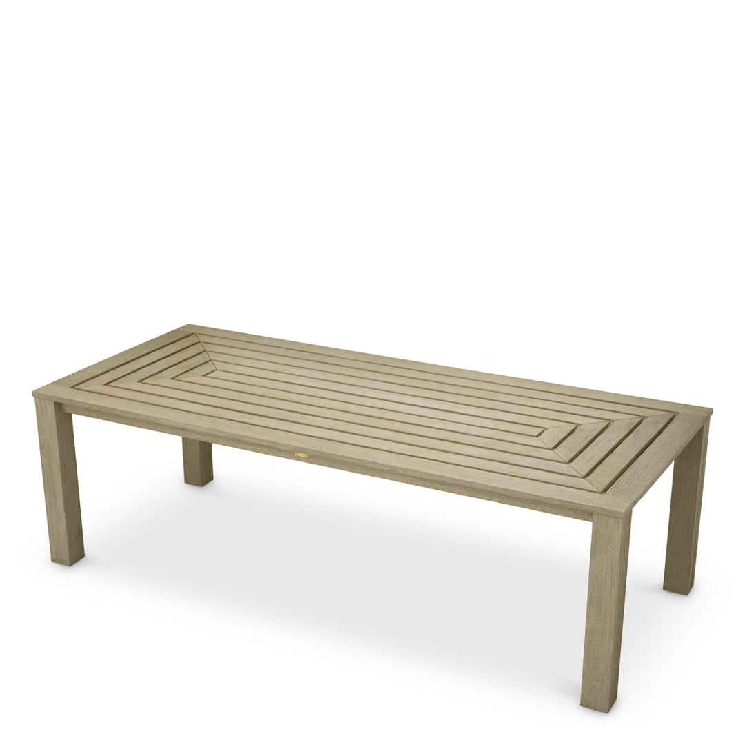 Eichholtz Outdoor Eettafel Vistamar Aged Teak
