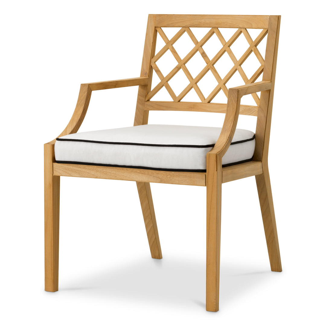 Eichholtz Outdoor Eetkamerstoel Paladium Teak