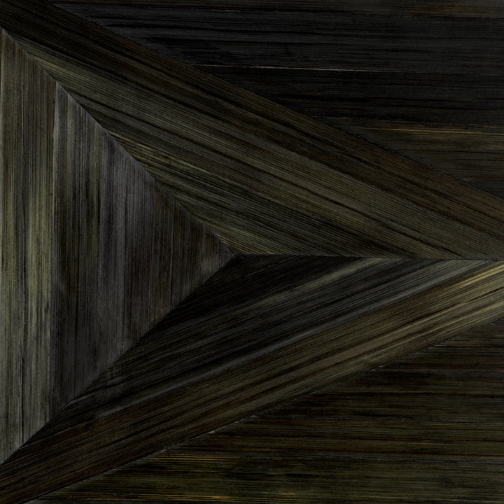 Eichholtz Spiegel Belmont Straw Marquetry Charcoal
