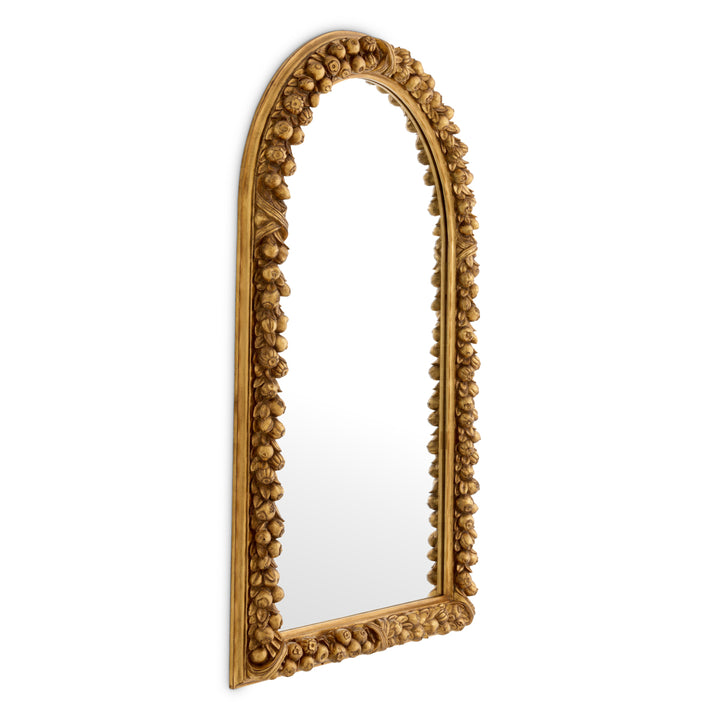 Eichholtz Spiegel Fairlane Antiqued Gold Leaf Mahogany