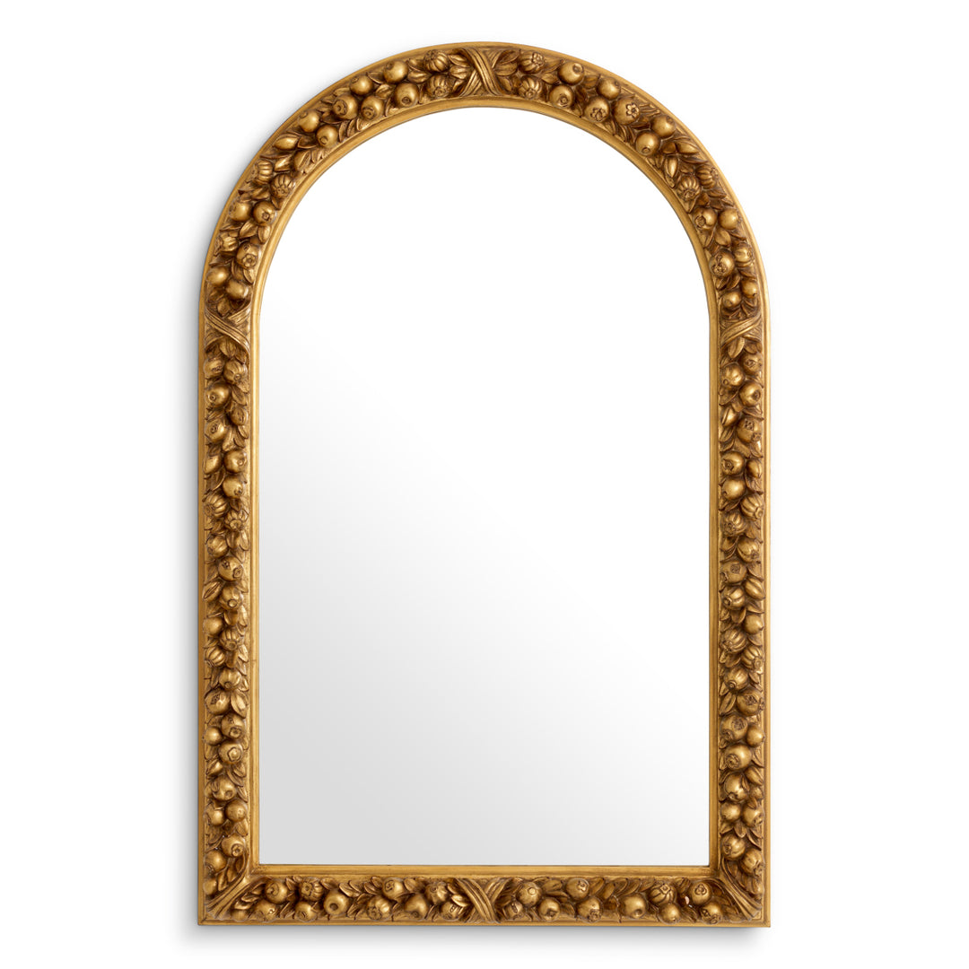 Eichholtz Spiegel Fairlane Antiqued Gold Leaf Mahogany