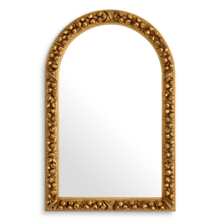 Eichholtz Spiegel Fairlane Antiqued Gold Leaf Mahogany
