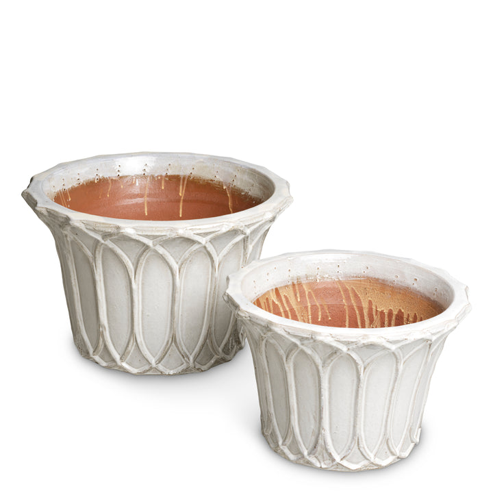 Eichholtz Outdoor Plantenbak Iverson Set van 2