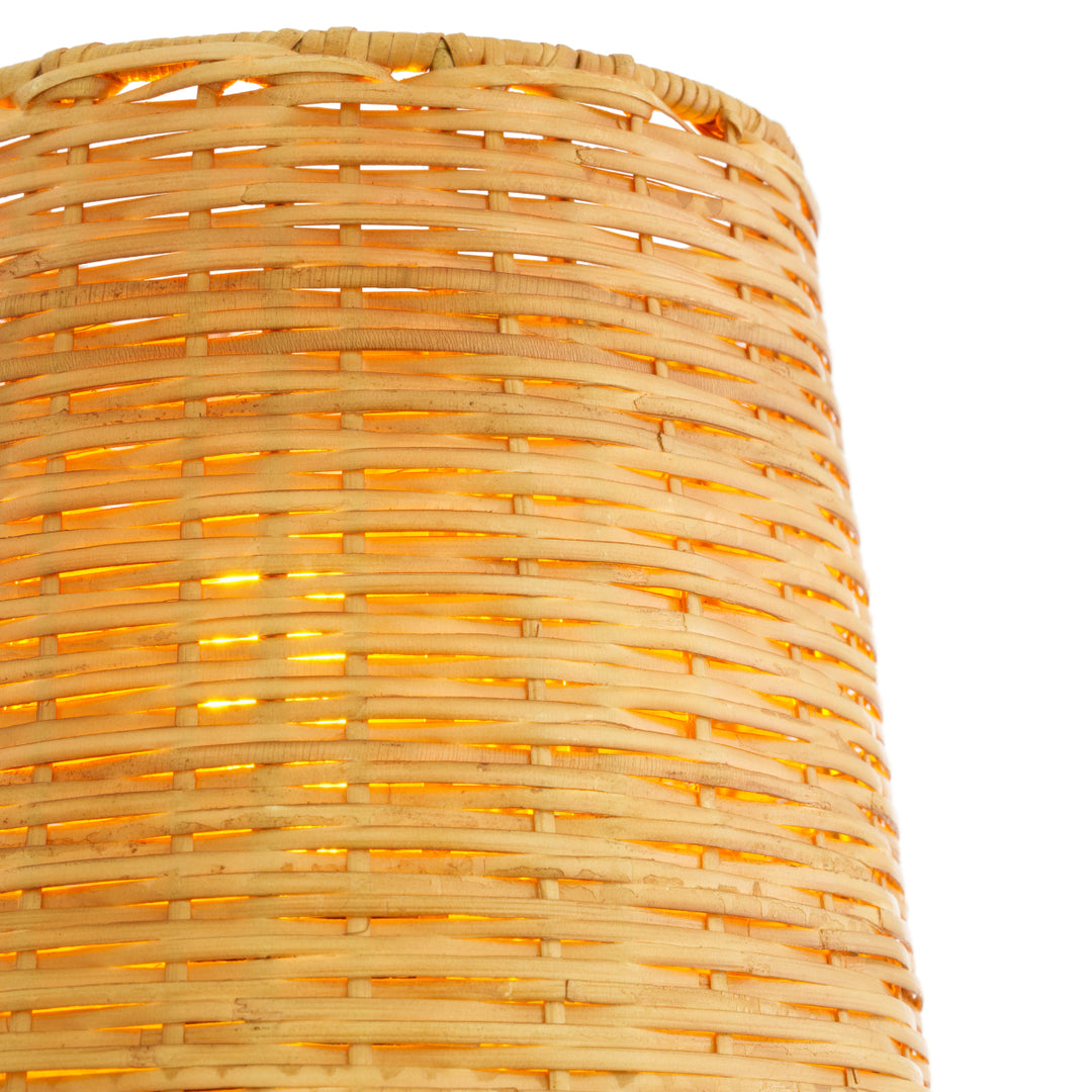 Eichholtz Wandlamp Farini Vintage Messing Rotan – afbeelding 10