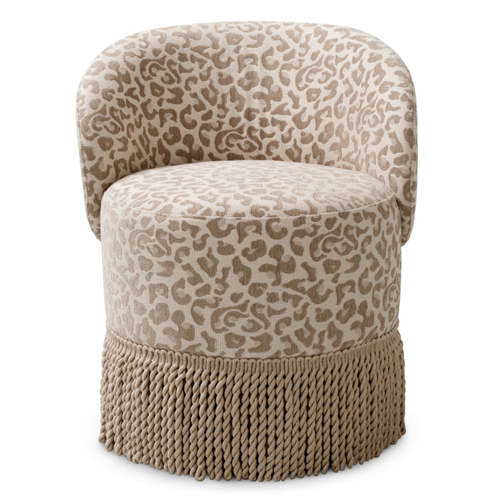 Eichholtz Eetkamerstoel Greer Leopard