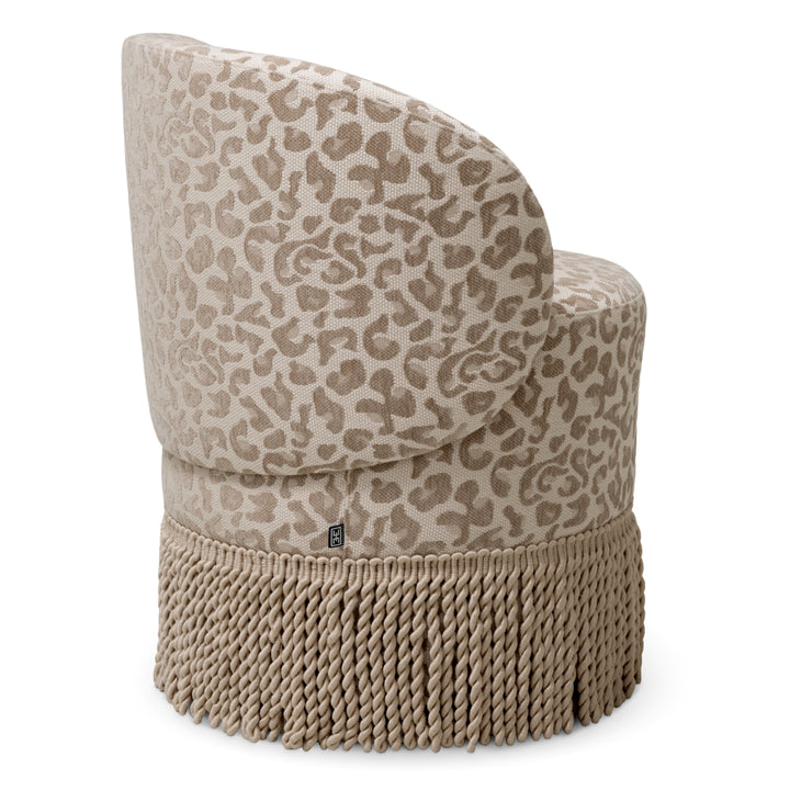 Eichholtz Eetkamerstoel Greer Leopard